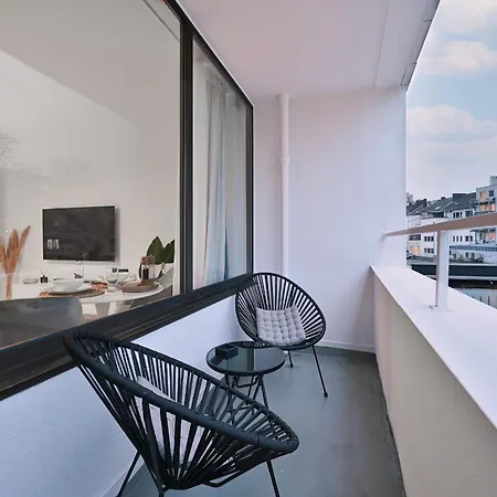 Goodliving Apartments Studio Mit Balkon & Netflix Эссен Экстерьер фото