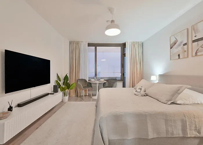 Goodliving Apartments Studio Mit Balkon & Netflix